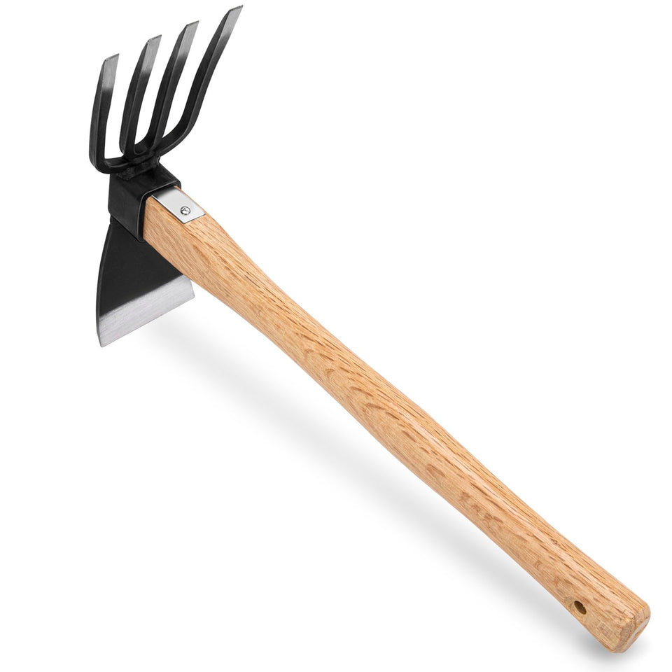 MAHOOMMAKH garden hoe blade for weeding, ideal for small beds and quick weed removal