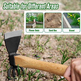 MAHOOMMAKH garden tool non-slip grip for confident control in damp conditions