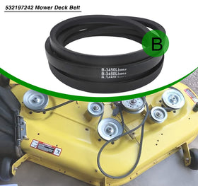 MAHOOMMAKH one piece belt pack for mower deck replacement