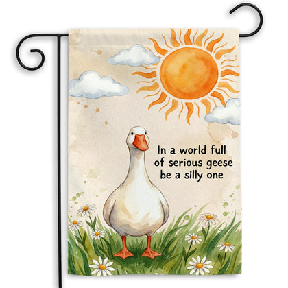 MAIANEY geese garden flag double-sided durable outdoor decor