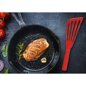 Maine Man spatula safe for non-stick cookware and surfaces.