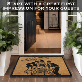 MAINEVENT American design quality welcome mat suitable for busy households