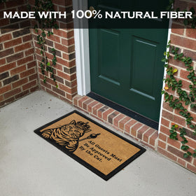 MAINEVENT Brand logo on doormat signaling quality and entryway style