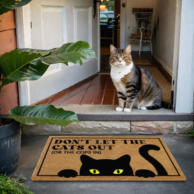 MAINEVENT door mat 30x17 size showing ample entry protection.
