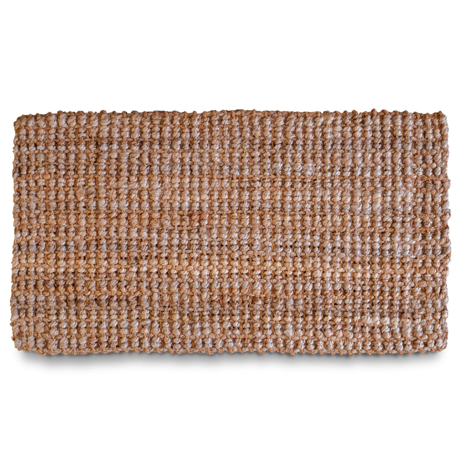 MAINEVENT jute doormat 30x17 inch on doorstep for durable year-round protection