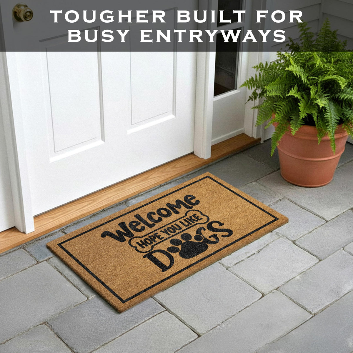 MAINEVENT USA-designed dog mat blends style with practicality