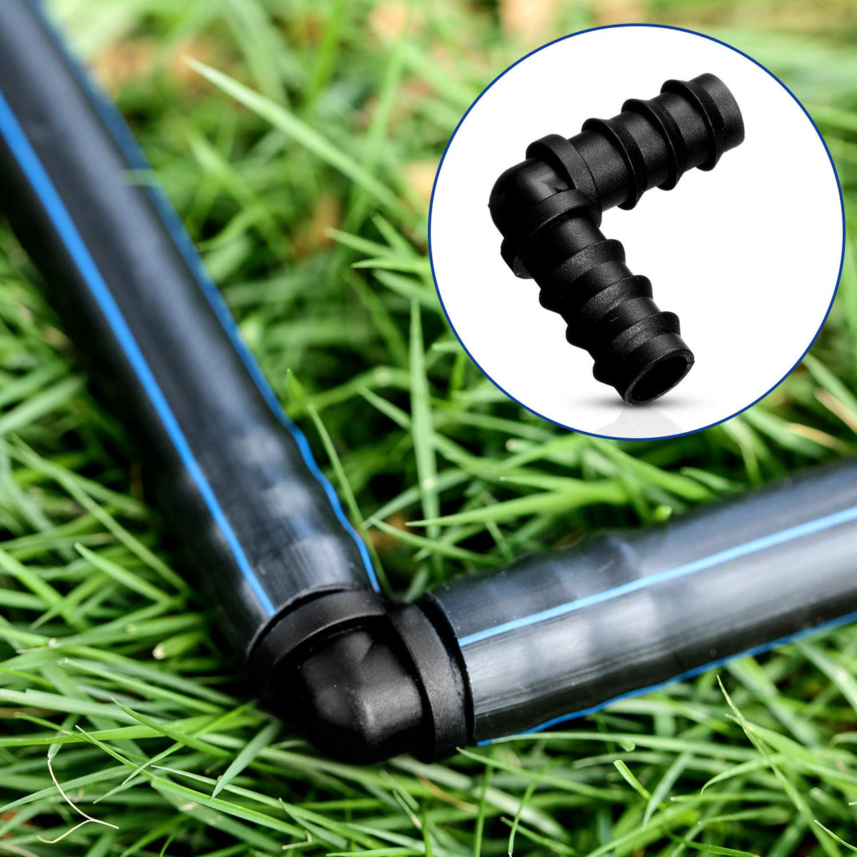 Maitys kit closeup of engineering plastic irrigation components