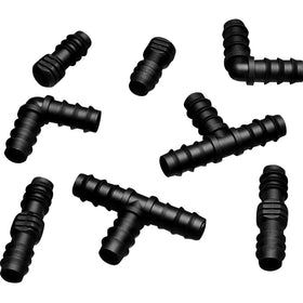 Maitys easy-install connectors require no tools for quick garden setup.