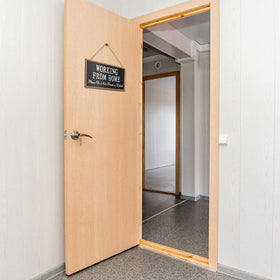Maitys office clinic law firm sign adds quiet decor and professionalism