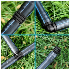Maitys outdoor garden irrigation setup supports reliable watering routines.