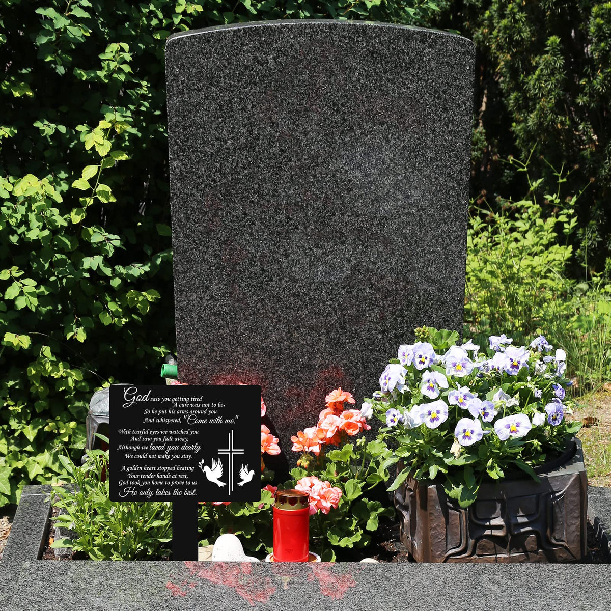 Maitys outdoor yard decor suitable for gardens, lawns, and memorial areas