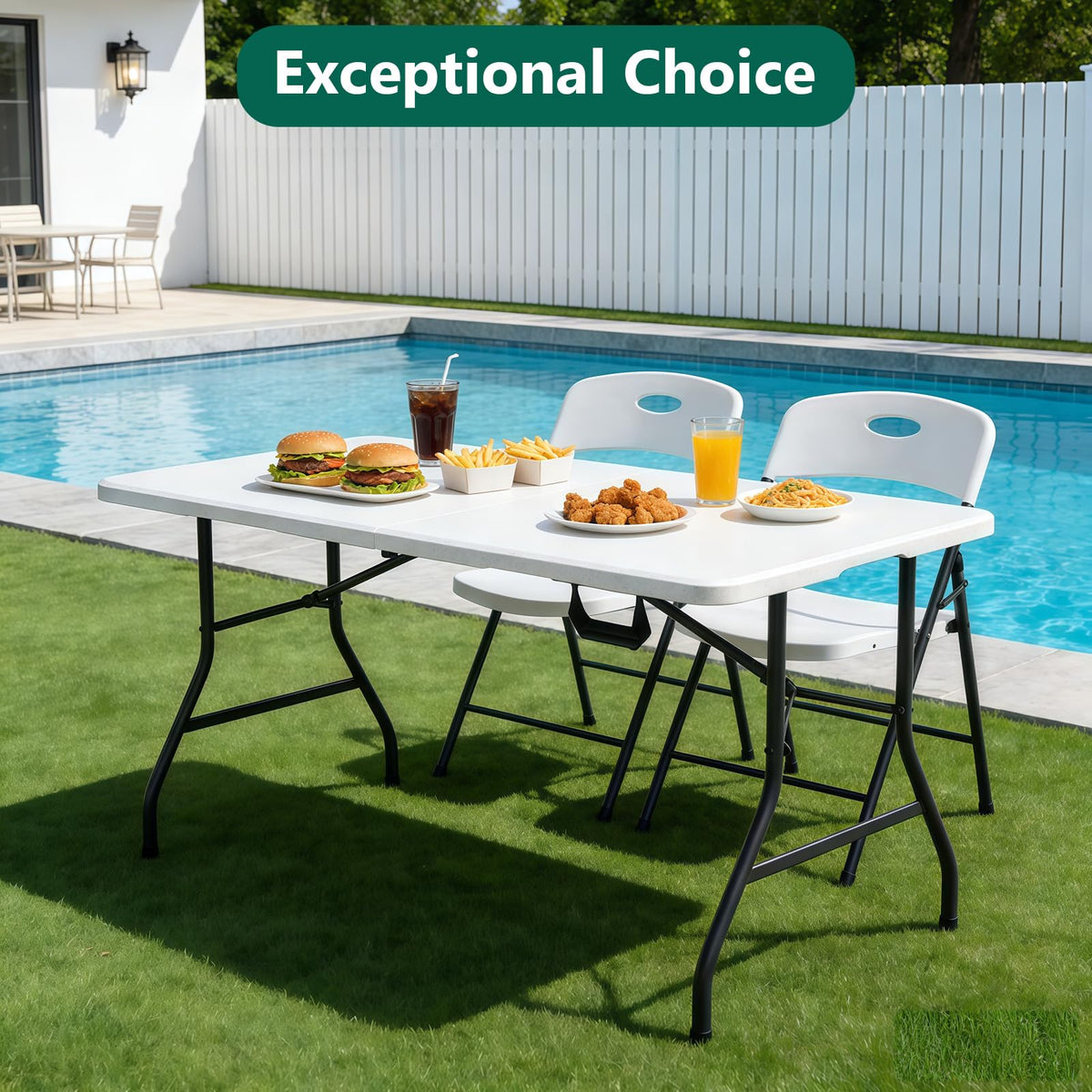 MAKE CHANGES ideal for weddings, parties, camping, and RV travel.