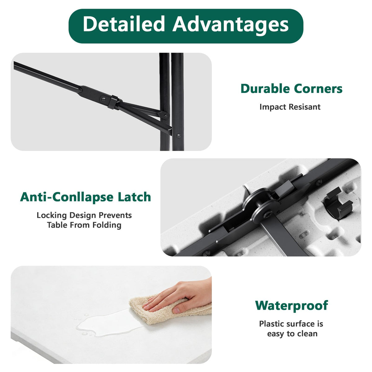 MAKE CHANGES versatile dining or work table for homes and venues.