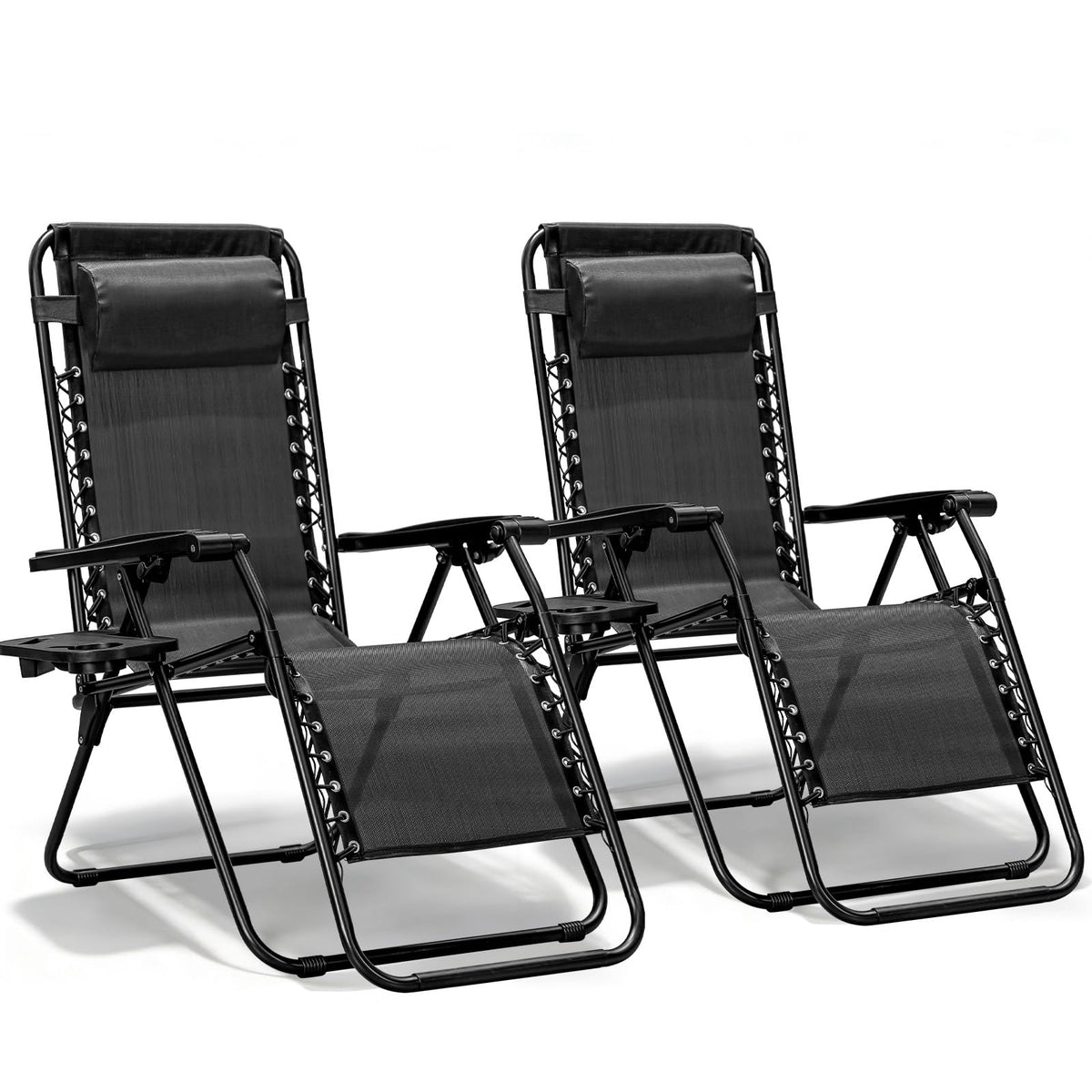 Make Changes zero gravity chair side view by the pool for lounging