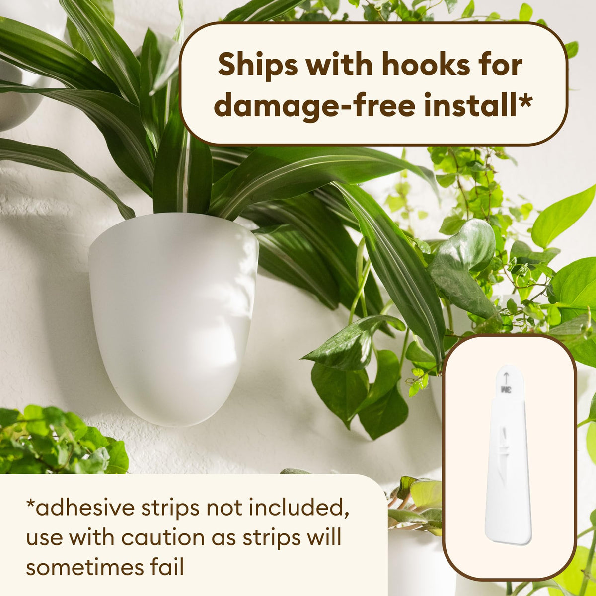 Make Good PlantPod Classic vertical garden display in a living room