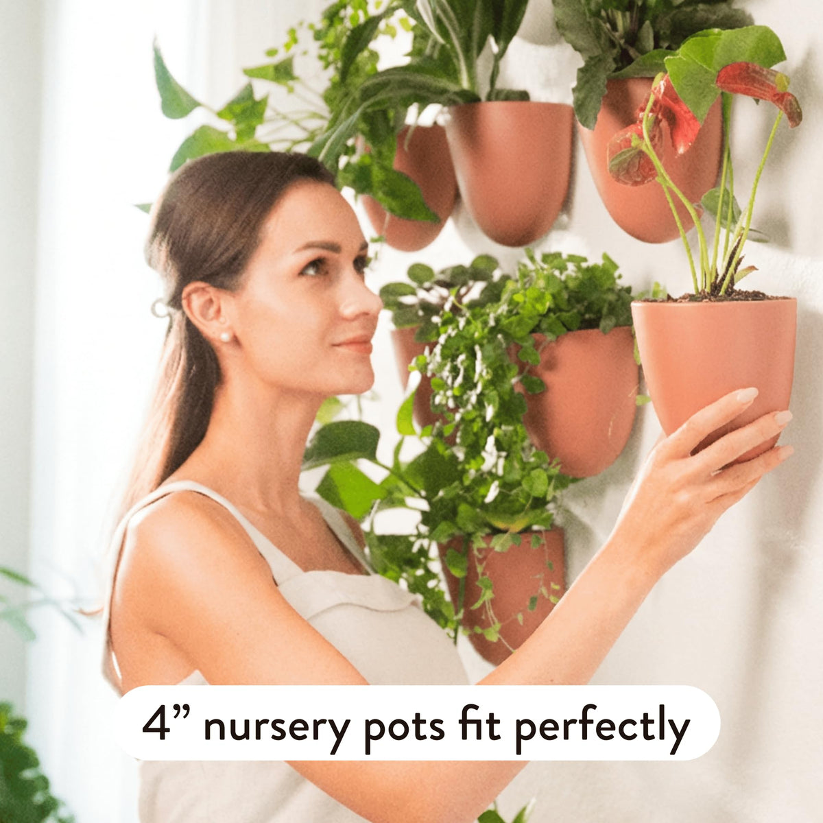 Make Good PlantPod Luxe lightweight wall mount for flexible indoor decorating.