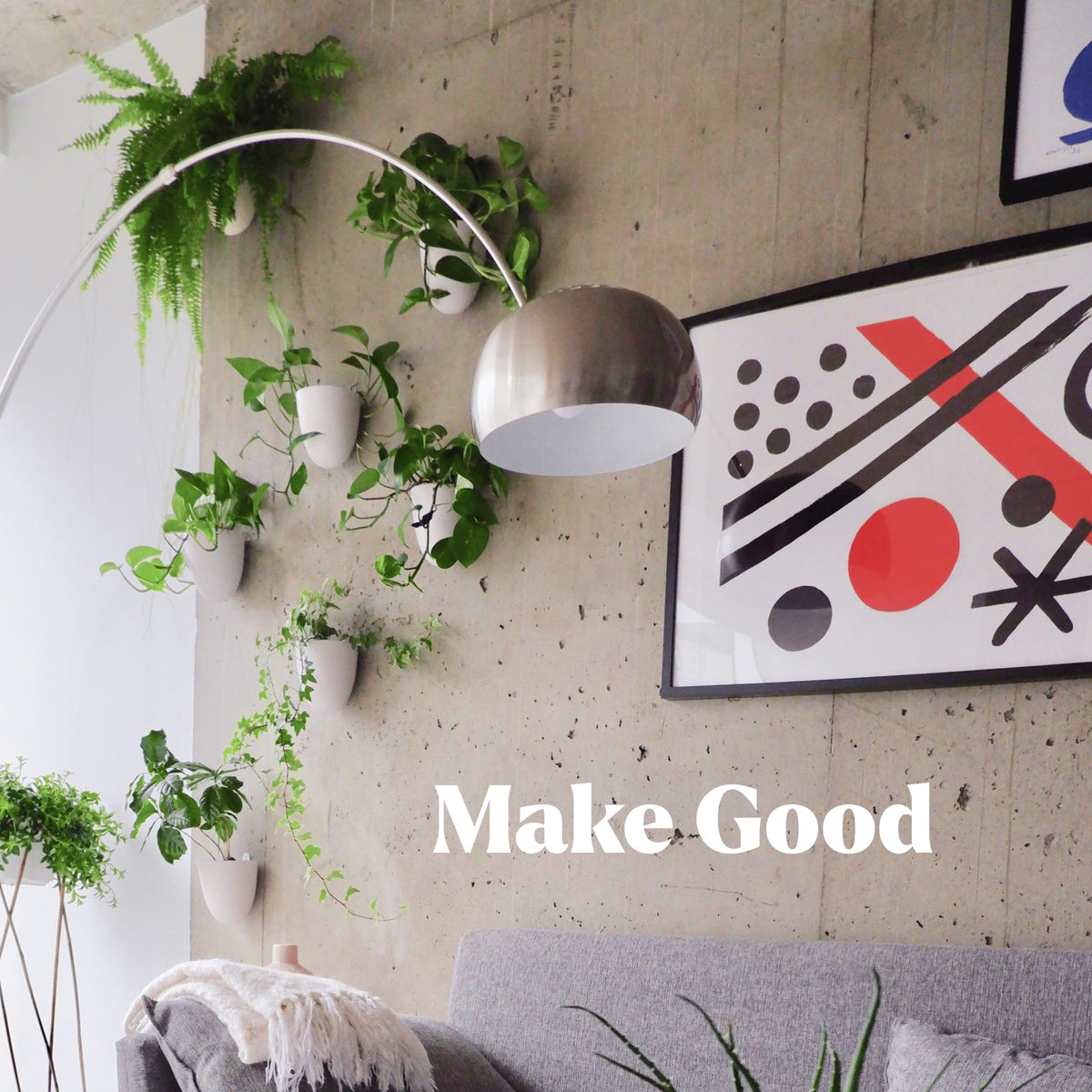 Indoor and outdoor-ready wall planters designed by plant lovers.