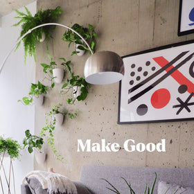 Indoor and outdoor-ready wall planters designed by plant lovers.