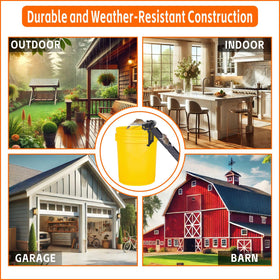 MakeNook Walk The Plank durable-ABS construction stands up to outdoor conditions for lasting use