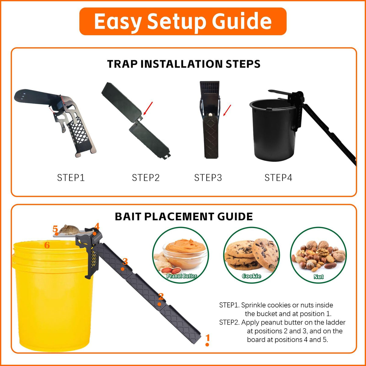 MakeNook Walk The Plank humane-design trap captures rodents safely without harming pets nearby