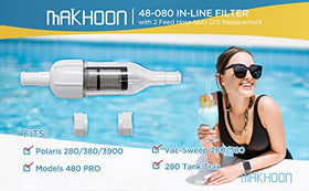MAKHOON 48-080 filter screen detail demonstrating larger debris capture