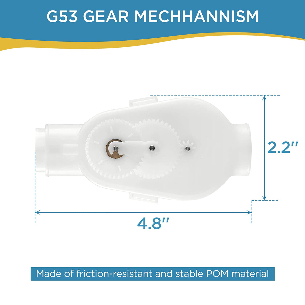 Makhoon valve installed on a cleaner demonstrating easy, secure connection.