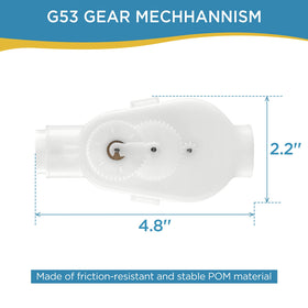 Makhoon valve installed on a cleaner demonstrating easy, secure connection.