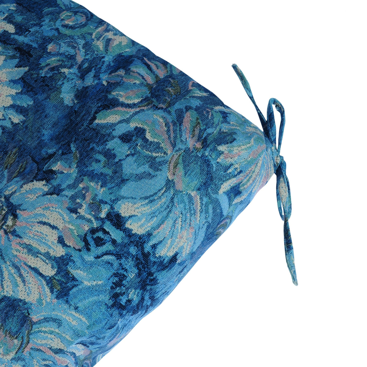 Overstuffed Makimoo cushions provide extra support on patio chairs