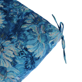 Overstuffed Makimoo cushions provide extra support on patio chairs