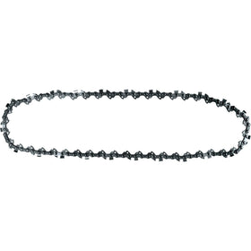 Makita E-02440 12-inch saw chain top view highlighting narrow kerf for faster cuts