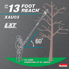Makita XAU03Z can deliver up to 500 cuts in cedar with a 5.0Ah battery.