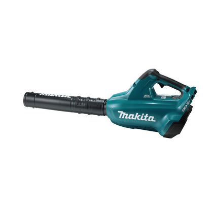 Makita XBU02Z blower delivers strong airflow for efficient outdoor debris cleanup