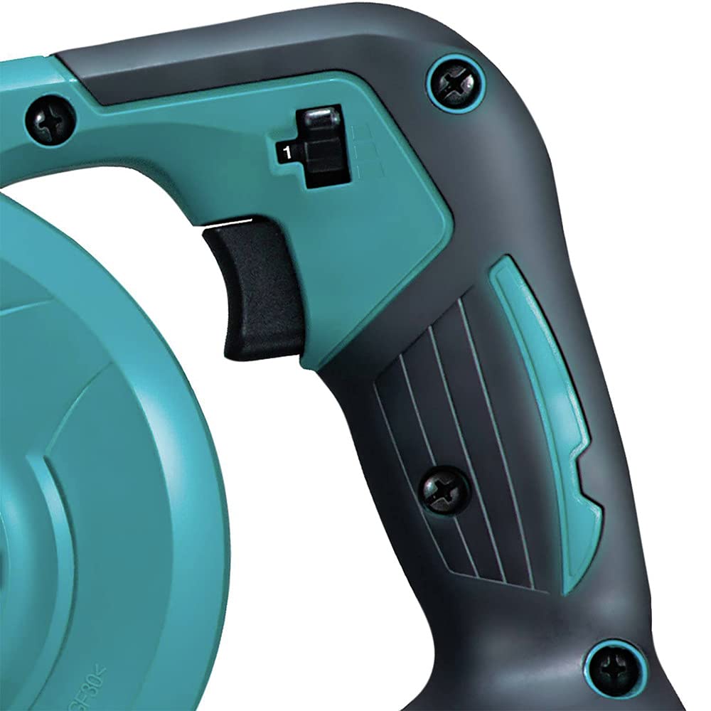Makita XBU05Z blower rubberized soft grip enhances comfort.