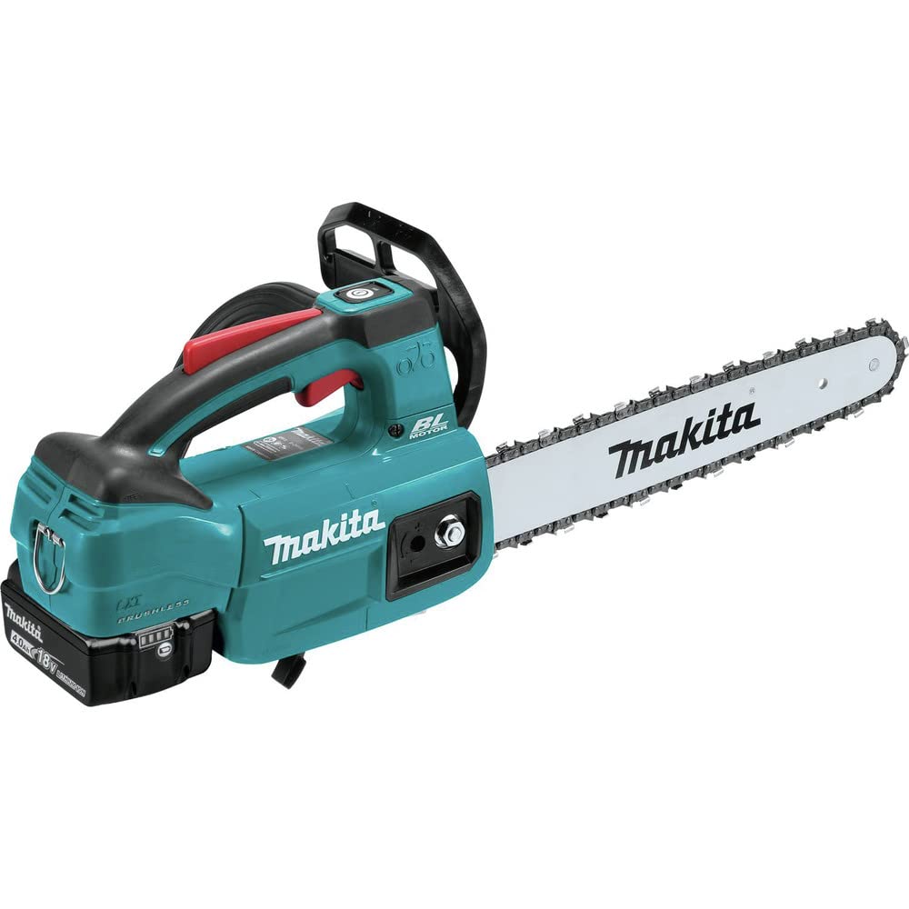 Makita XCU10SM1 power equivalent to a 22cc gas saw for robust performance