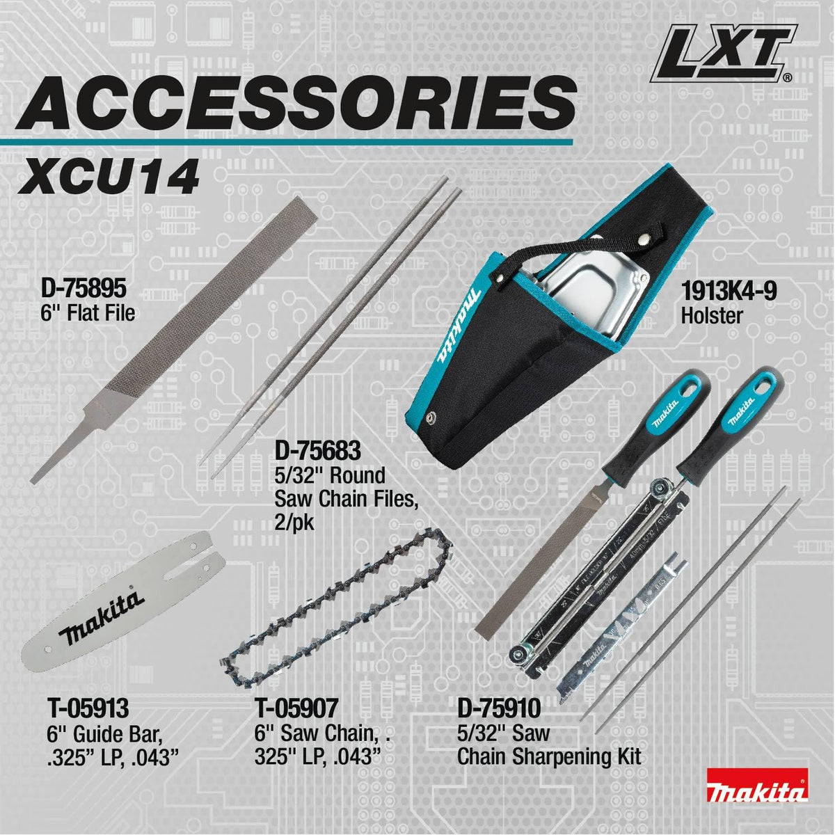 Makita XPT protection resists dust and water for harsh outdoor conditions