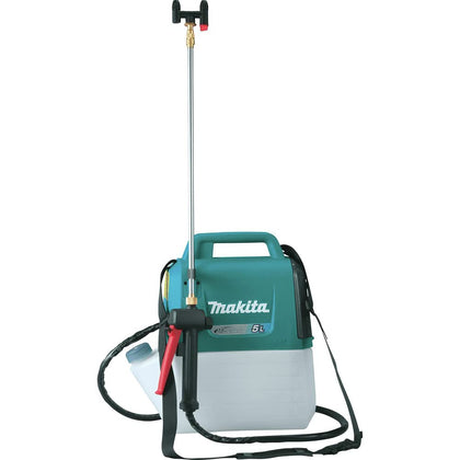 Makita XSU03Z sprayer tank with 1.3 gallon capacity for easy coverage