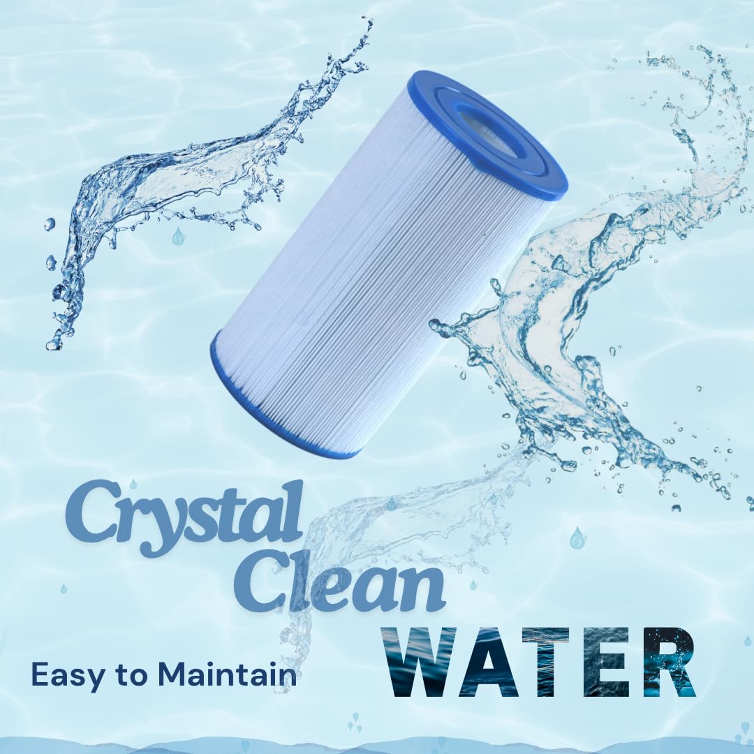 Malaka hot tub replacement filter FD2002 shows tight seal and easy installation.