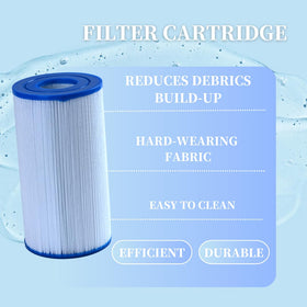 Malaka FD2002 compatible cartridge ready for PRB35-IN spa filtration.