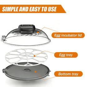 Tool-free installation and simple cleaning support quick setup