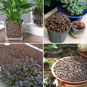 Malifea pebbles are dust-free and odor-free for a cleaner grow space.