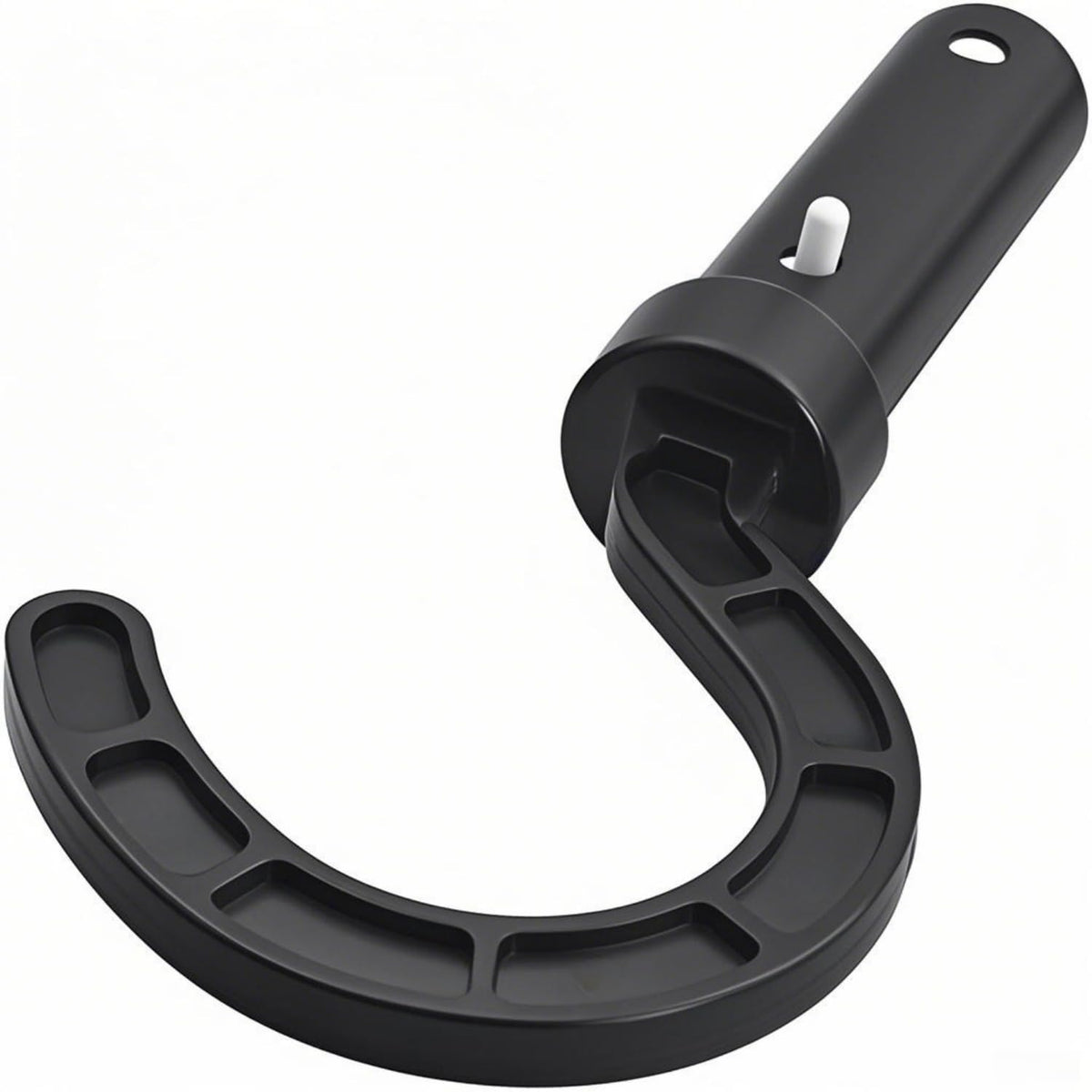 Malloryx two-pack pool hook set helps retrieve a robot without wetting clothes