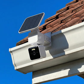 Wide-view elevation reduces blind spots for Wyze Pan in real-world settings.