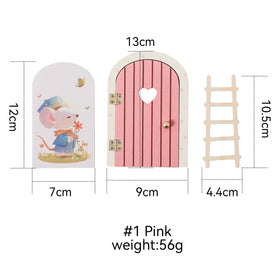 Mamimami Home Christmas gift door delivers a delightful handmade-style decoration for kids.