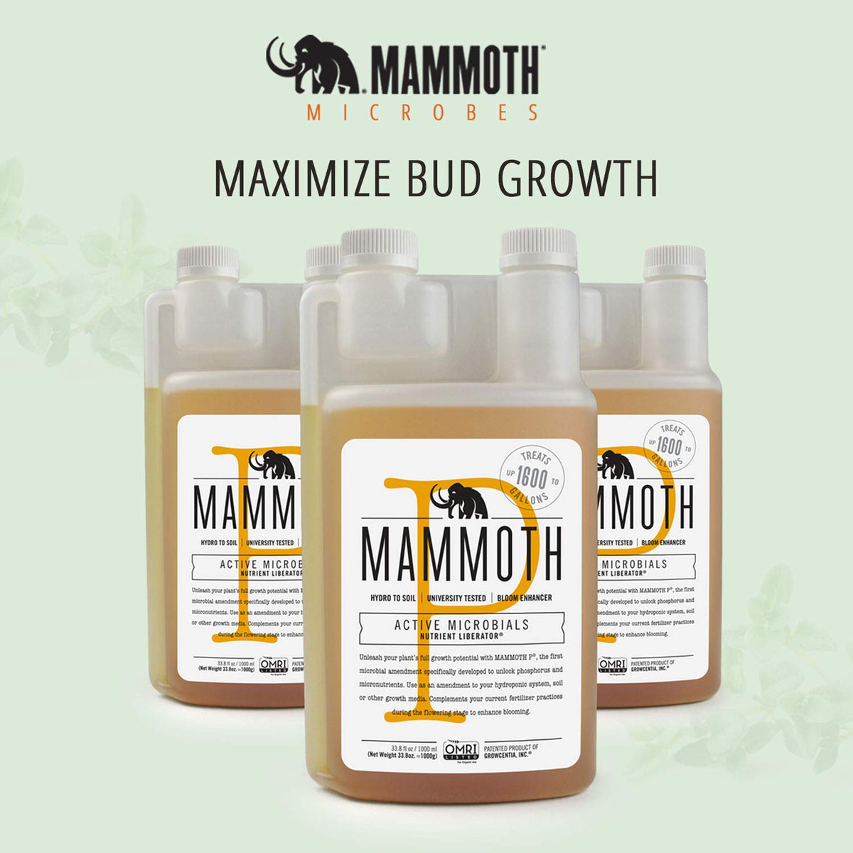 Mammoth Bloom Booster in-use application demonstrates easy administration to roots.