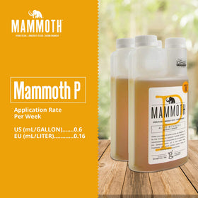 Mammoth P Bloom Booster dosing spoon for precise measurement.
