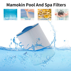 Mamokin 6CH-352 spa filter bottom 2in thread supports standard connections