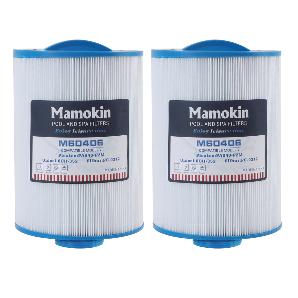 Mamokin 6CH-352 spa filter compatibility shows broad model support for easy replacements