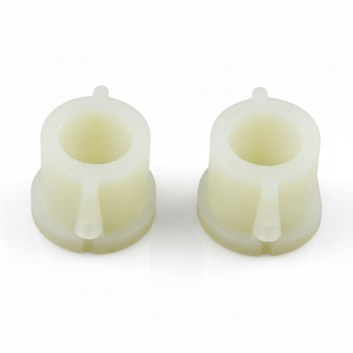 Manioiity GX21994 steering bushing front view, two-pack replacement for John Deere tractors.