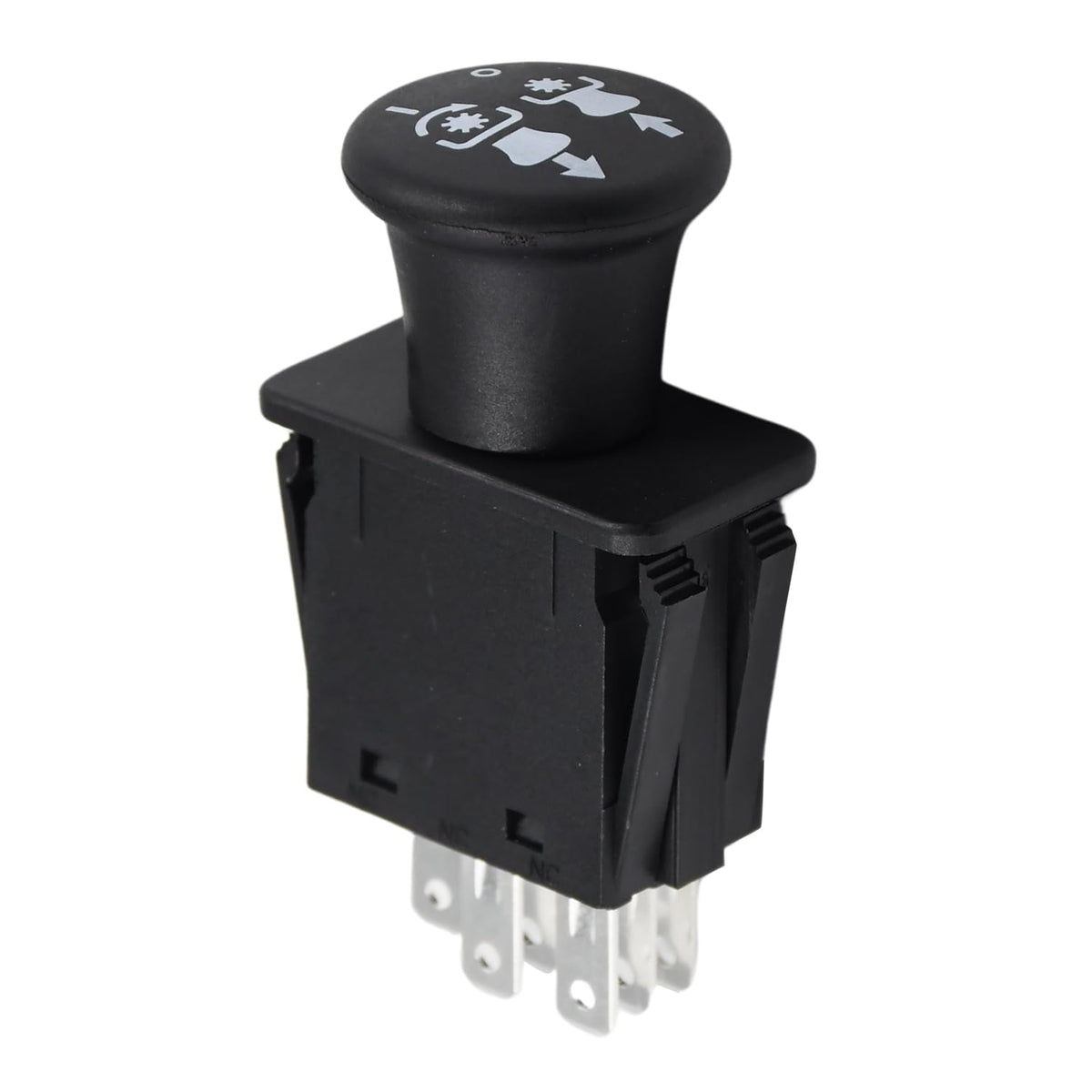 Manioiity PTO switch 10A upgrade closeup, showing durable contacts and lever action.