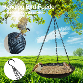 Manlikamu floral pattern design attracts colorful birds with garden elegance.